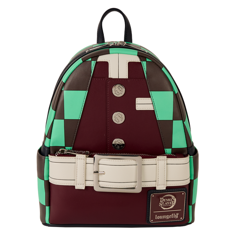 LOUNGEFLY : DEMON SLAYER - Tanjiro Kamado Outfit Mini Backpack