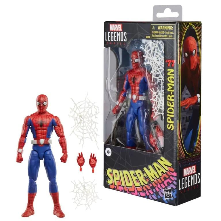 MARVEL : SPIDER-MAN - Spider-Man 1977 Hasbro Marvel Legends Figure
