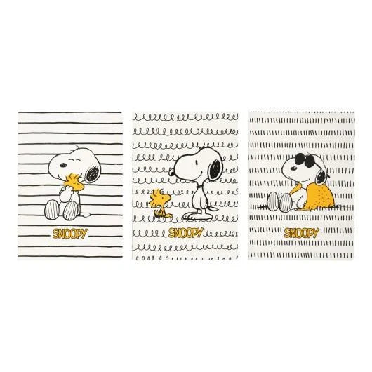 PEANUTS - Lazy Days Set Of 3 A5 Notebooks