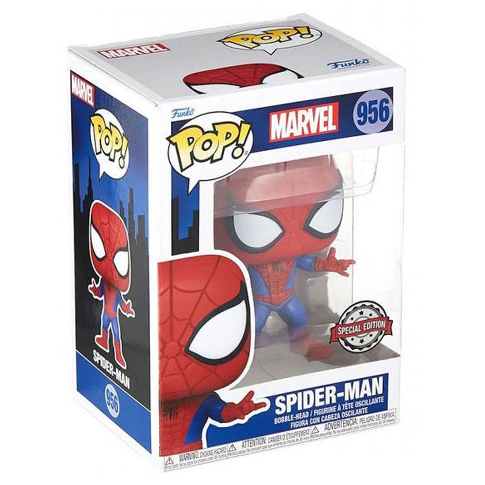 Figurine Funko Pop! Marvel: Animated Spiderman - Spiderman pas cher Figurine Funko Pop! Marvel: Animated Spiderman - Spiderman pas cher