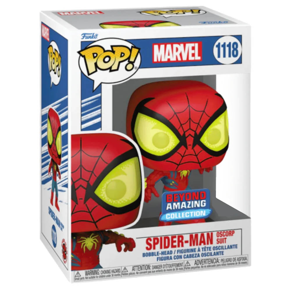 MARVEL -Spider-Man Oscorp Suit #1118 Funko Pop!