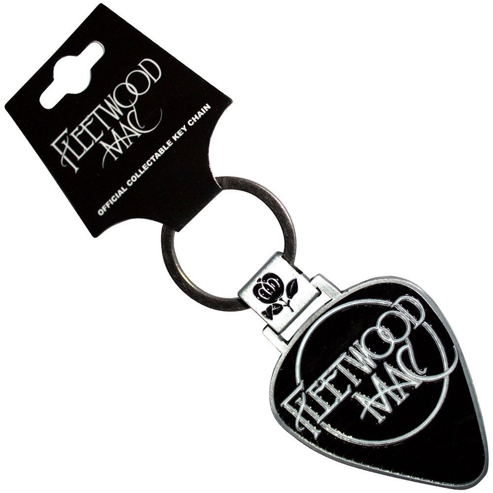FLEETWOOD MAC - Classic Logo Plectrum Metal Keyring