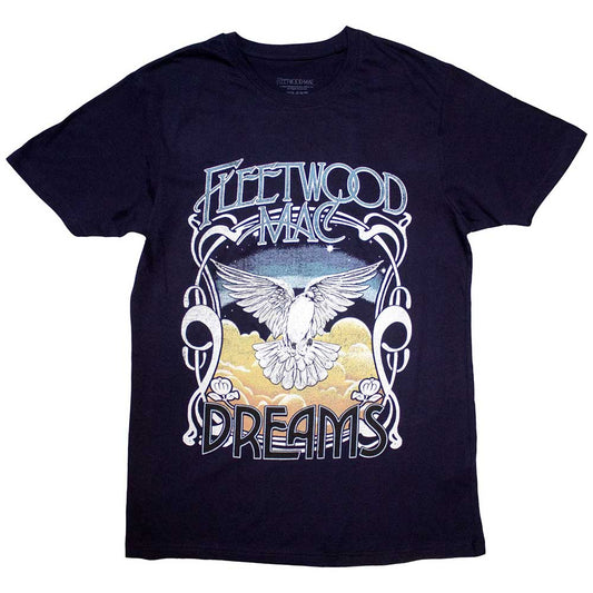 FLEETWOOD MAC - Dreams Navy T-Shirt