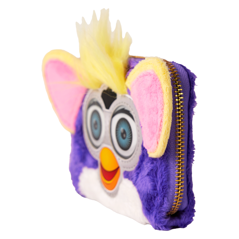 LOUNGEFLY : FURBY - Furby Plush Zip Purse