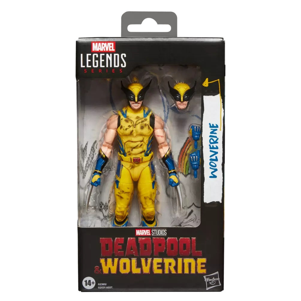 MARVEL : DEADPOOL & WOLVERINE - Wolverine (Yellow Suit) Marvel Legends Action Figure