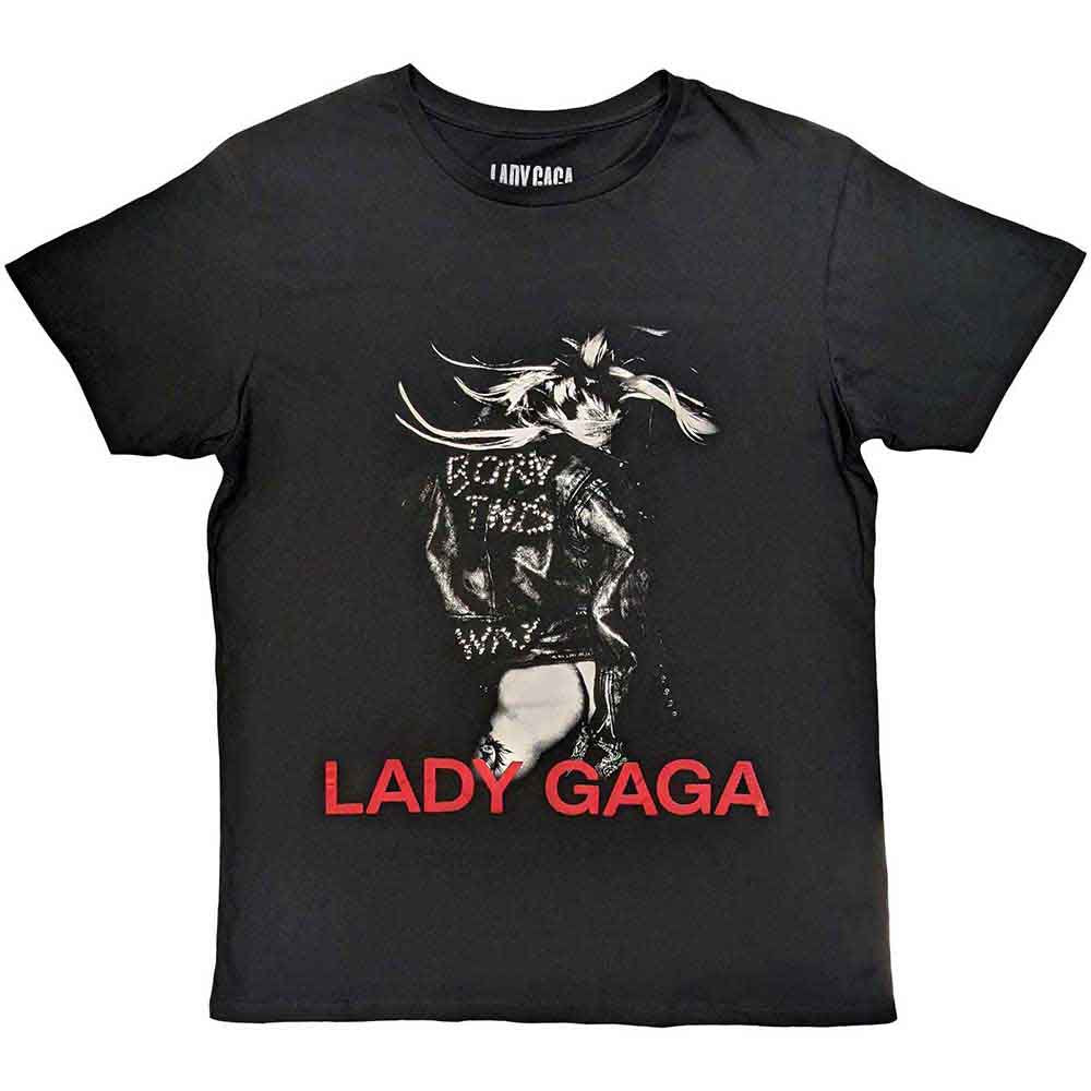 LADY GAGA - Leather Jacket T-Shirt