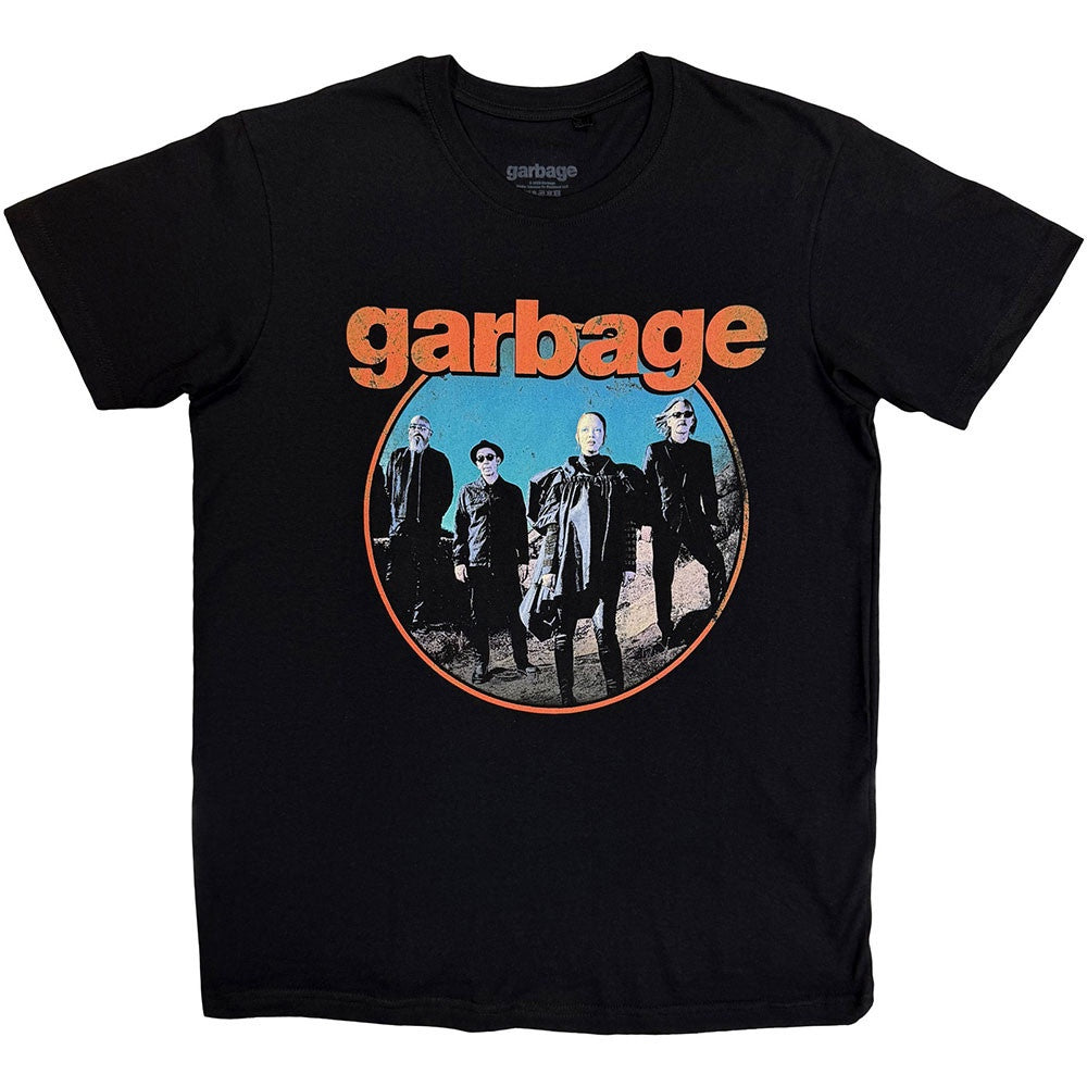GARBAGE - Band Circle T-Shirt