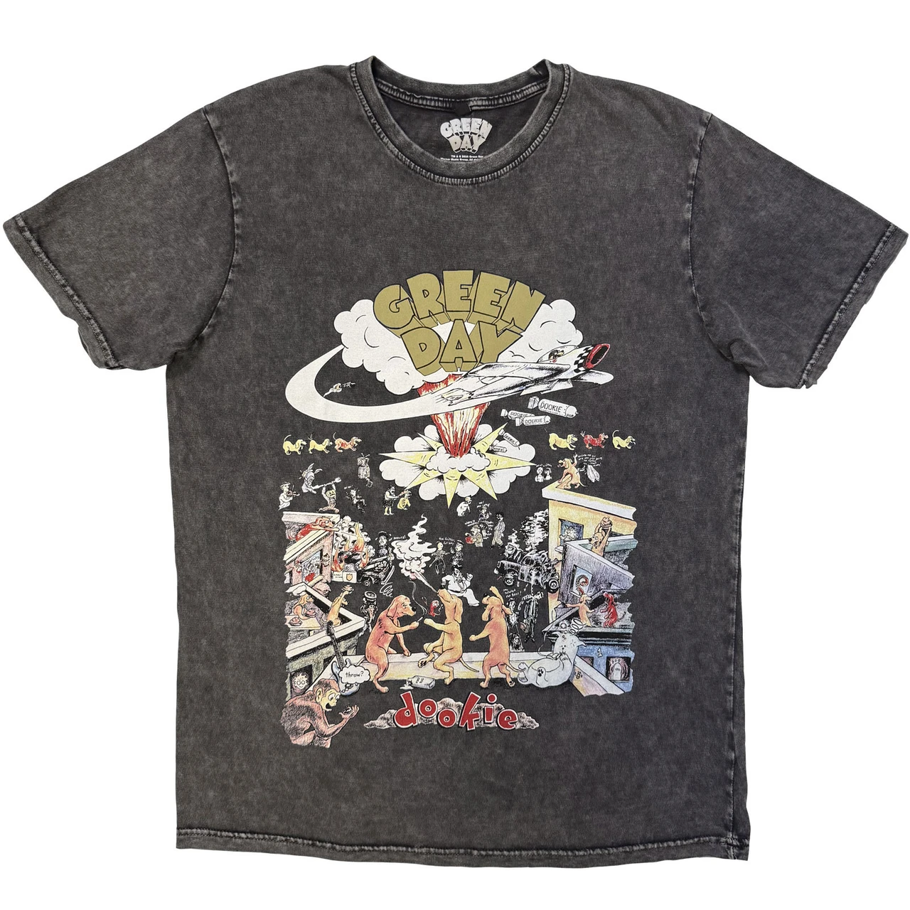 GREEN DAY - 1994 Tour Stone Wash T-Shirt – Cool-Merch