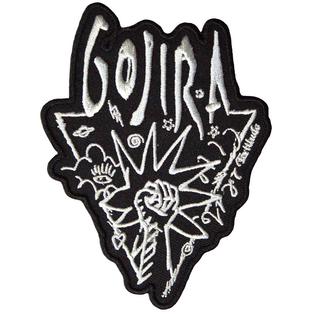 GOJIRA - Power Glove Woven Patch