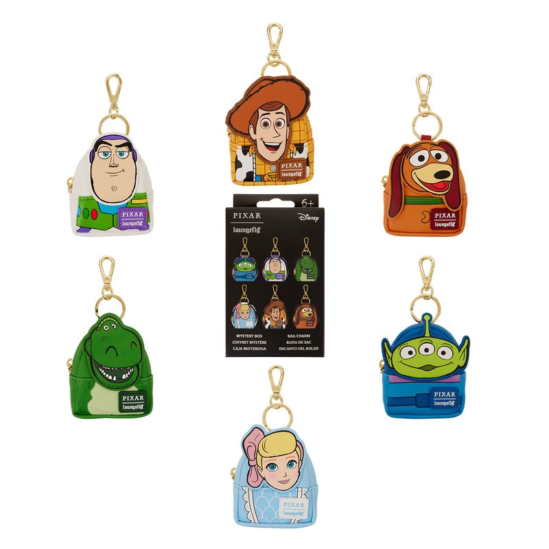LOUNGEFLY : DISNEY PIXAR - Toy Story Mystery Mini Backpack Keychain Charm