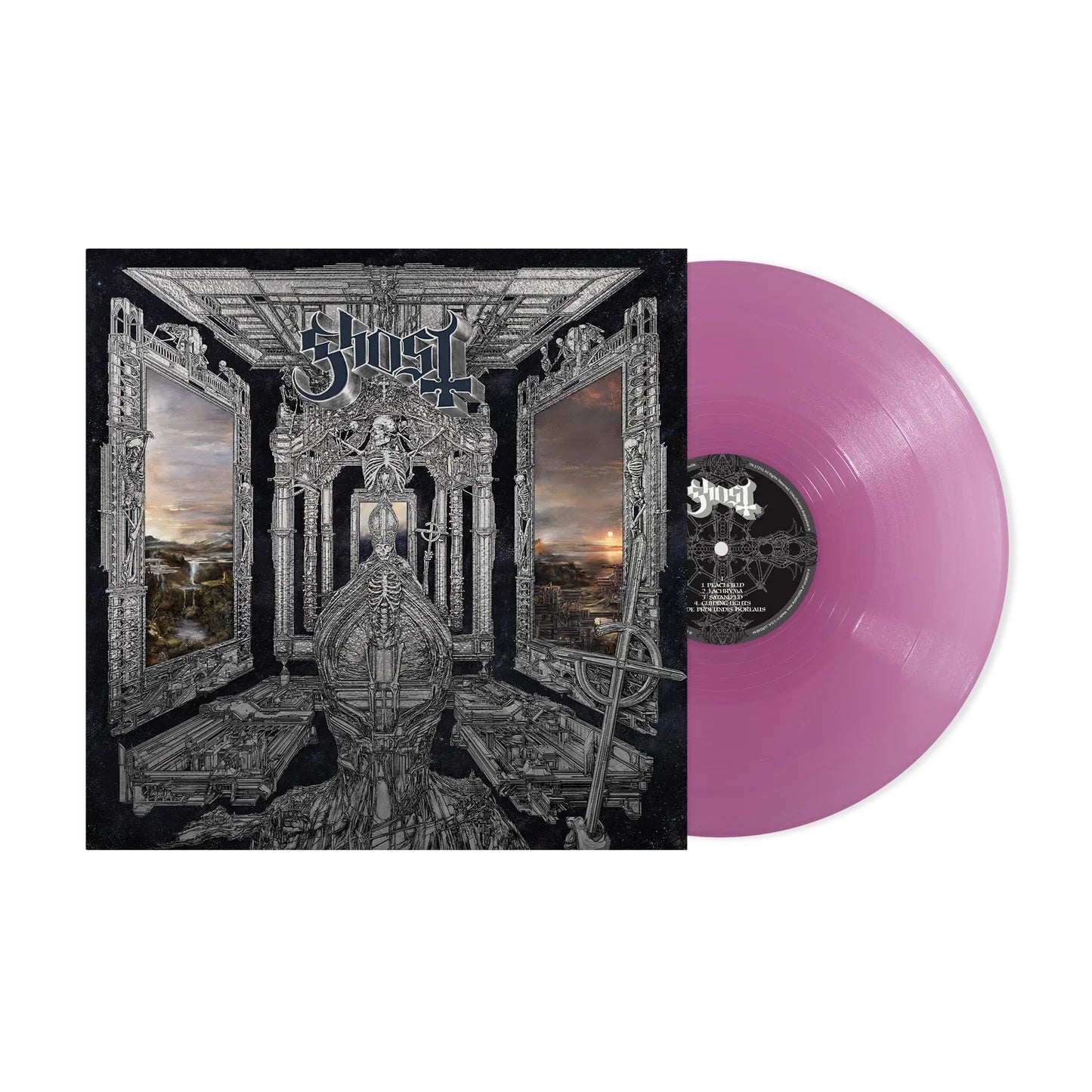 GHOST - Skeletá Opaque Purple Vinyl Album
