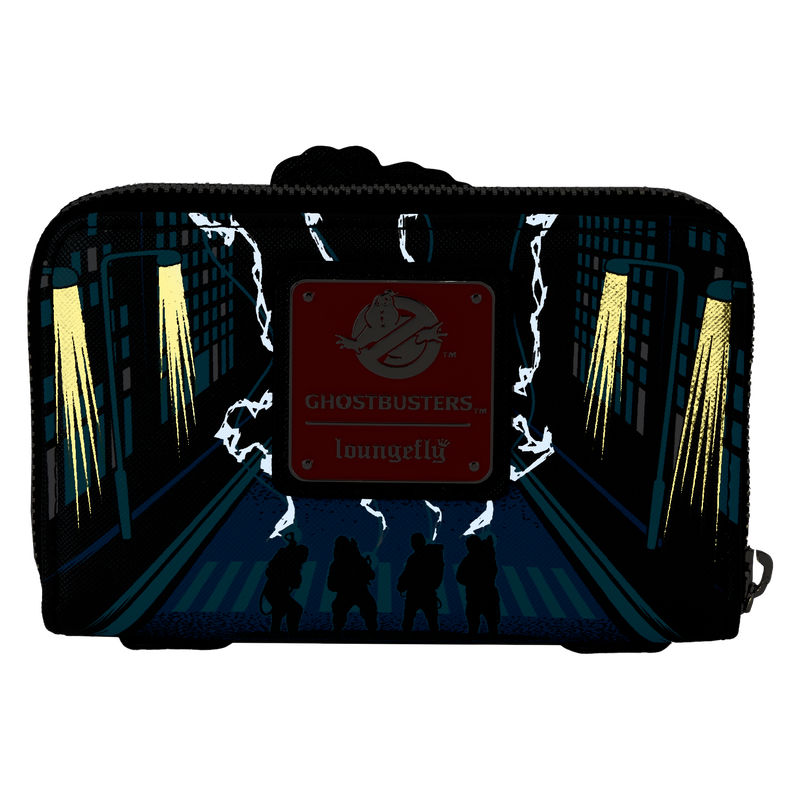LOUNGEFLY : GHOSTBUSTERS - Ecto-1 Glow Zip Purse