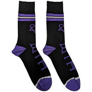 HIM - Heartagram & Logo Socks (7-11)