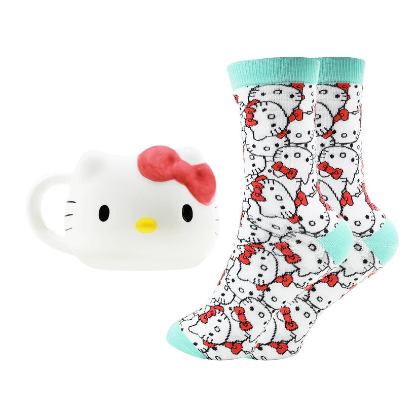 SANRIO - Hello Kitty 3D Mug & Sock Set