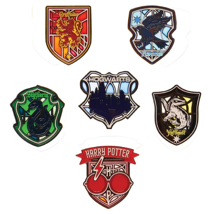 LOUNGEFLY : HARRY POTTER - Stained Glass Blind Box Mystery Pin Badge