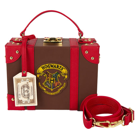 LOUNGEFLY : HARRY POTTER - Hogwarts Express Luggage Crossbody Bag