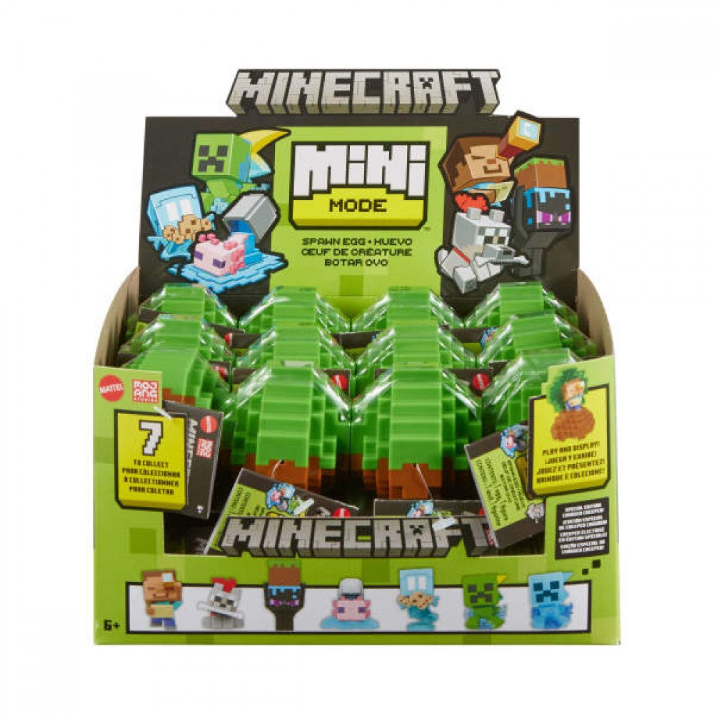MINECRAFT - Mini Mode Spawn Egg 2 Mystery Figure (1)