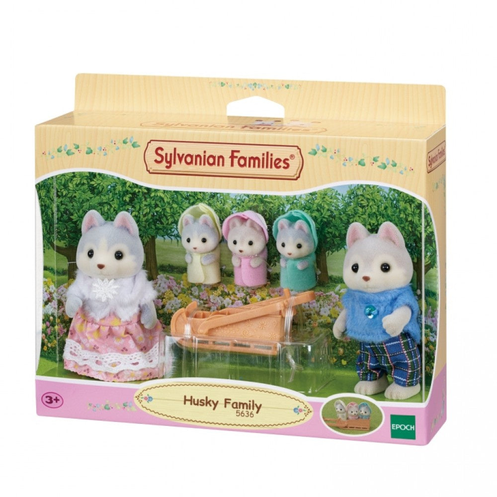 SYLVANIAN FAMILIES - Husky Family Figure Set