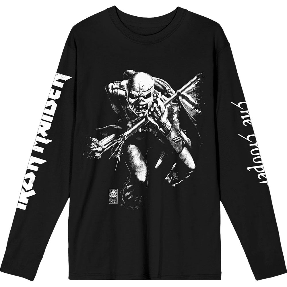 IRON MAIDEN - 50 Trooper Isolated Long Sleeve T-Shirt