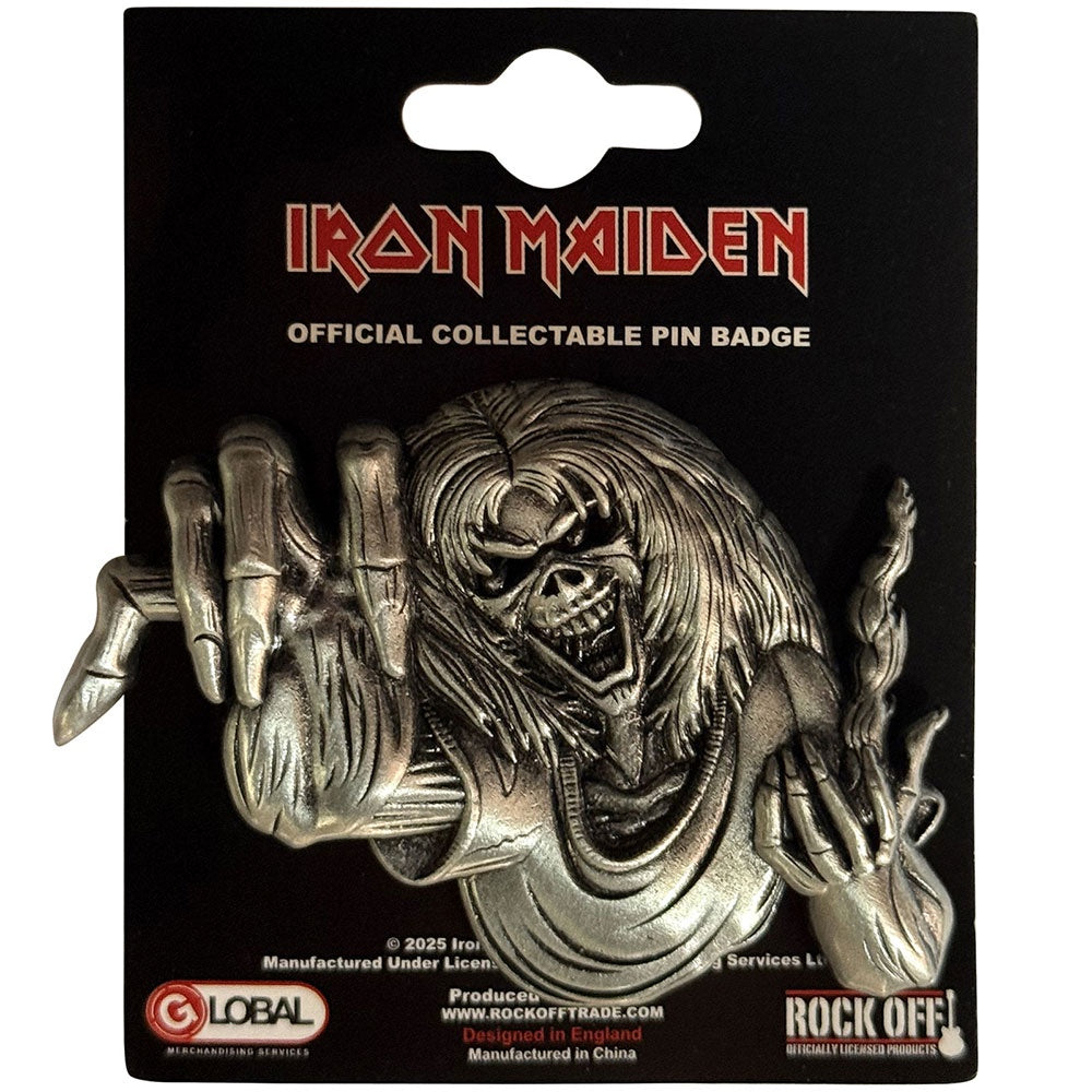 IRON MAIDEN - Number Of The Beast Eddie Pin Badge