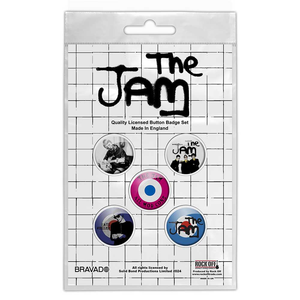 JAM - All Mod Cons Badge Pack