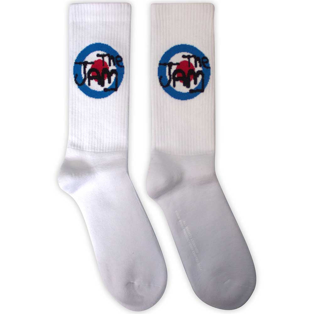 JAM - Target Logo White Socks (7-11)