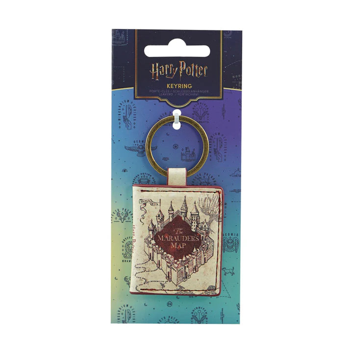 HARRY POTTER - Marauder's Map PU Keyring