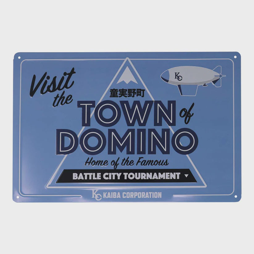 YU-GI-OH! - Town of Domino Tin Sign
