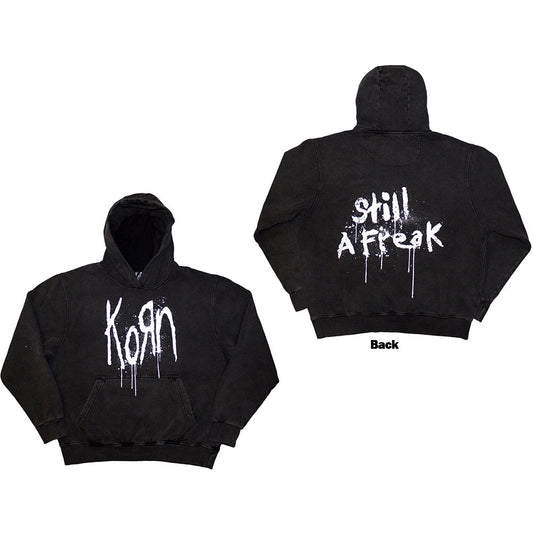 KORN - Still A Freak Stone Wash Hoodie