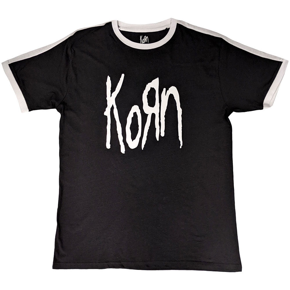 KORN - Logo Ringer T-Shirt