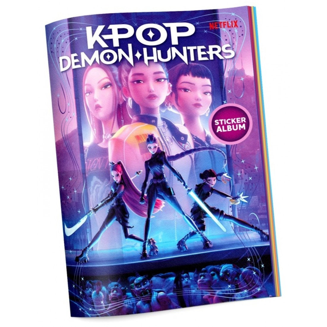 KPOP DEMON HUNTERS - Official Sticker Collection Album