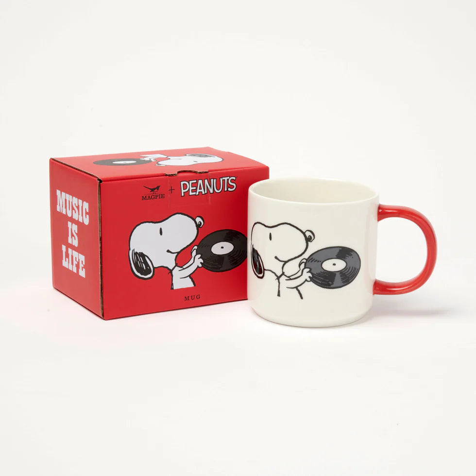 PEANUTS - Music is Life Mug