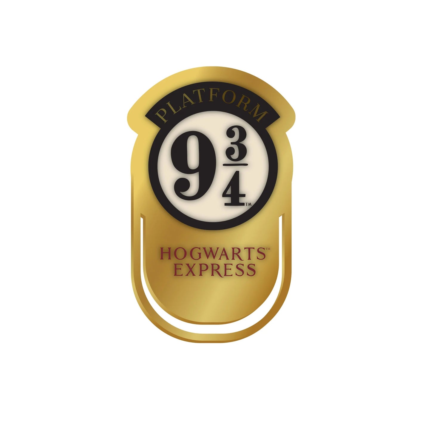HARRY POTTER - Platform 9 3/4 Metal Bookmark