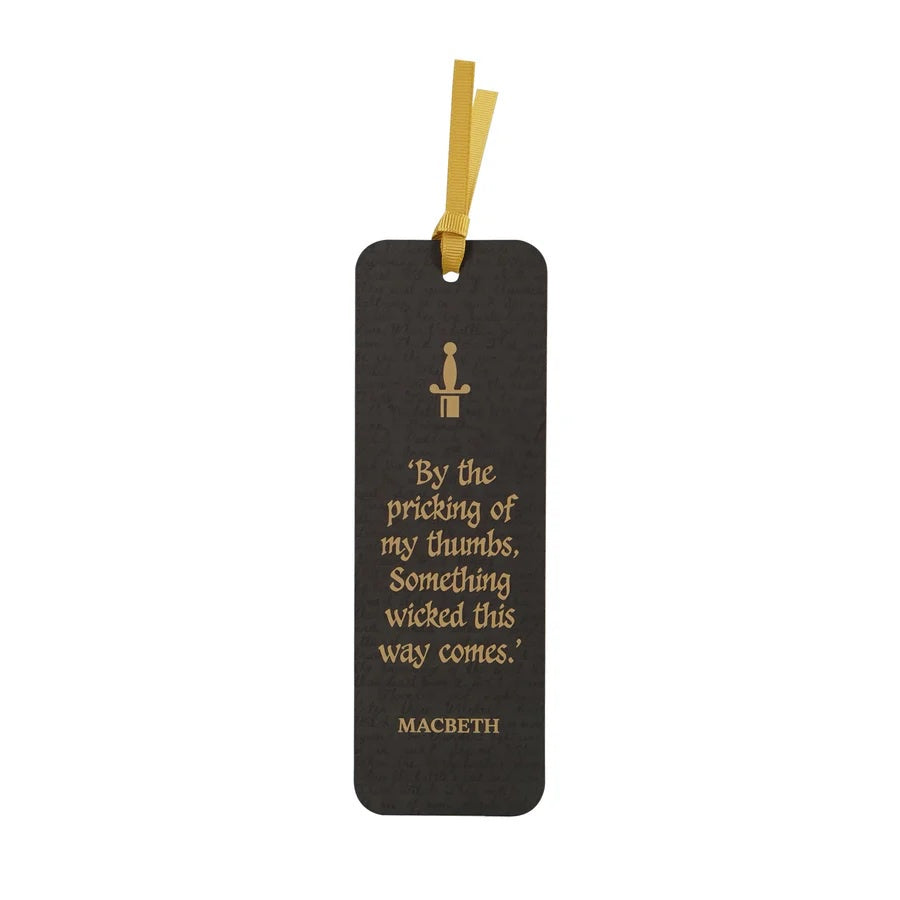 WILLIAM SHAKESPEARE - Macbeth Paper Bookmark