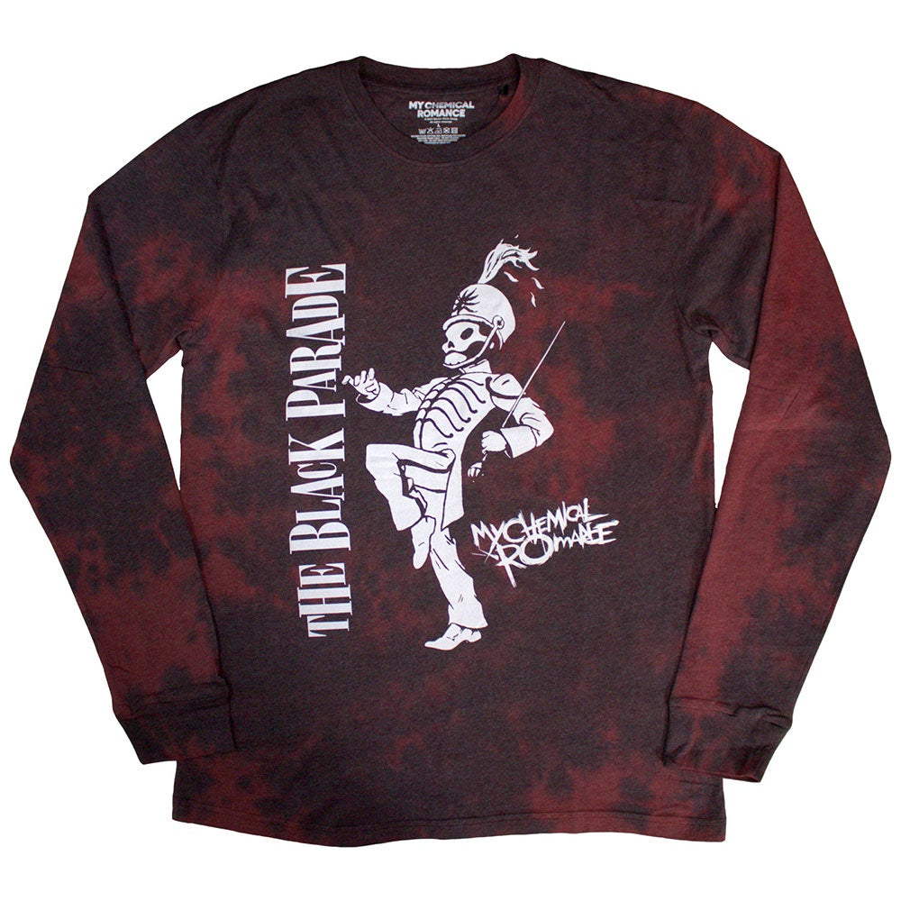 MY CHEMICAL ROMANCE - Marching Red Wash Long Sleeve T-Shirt