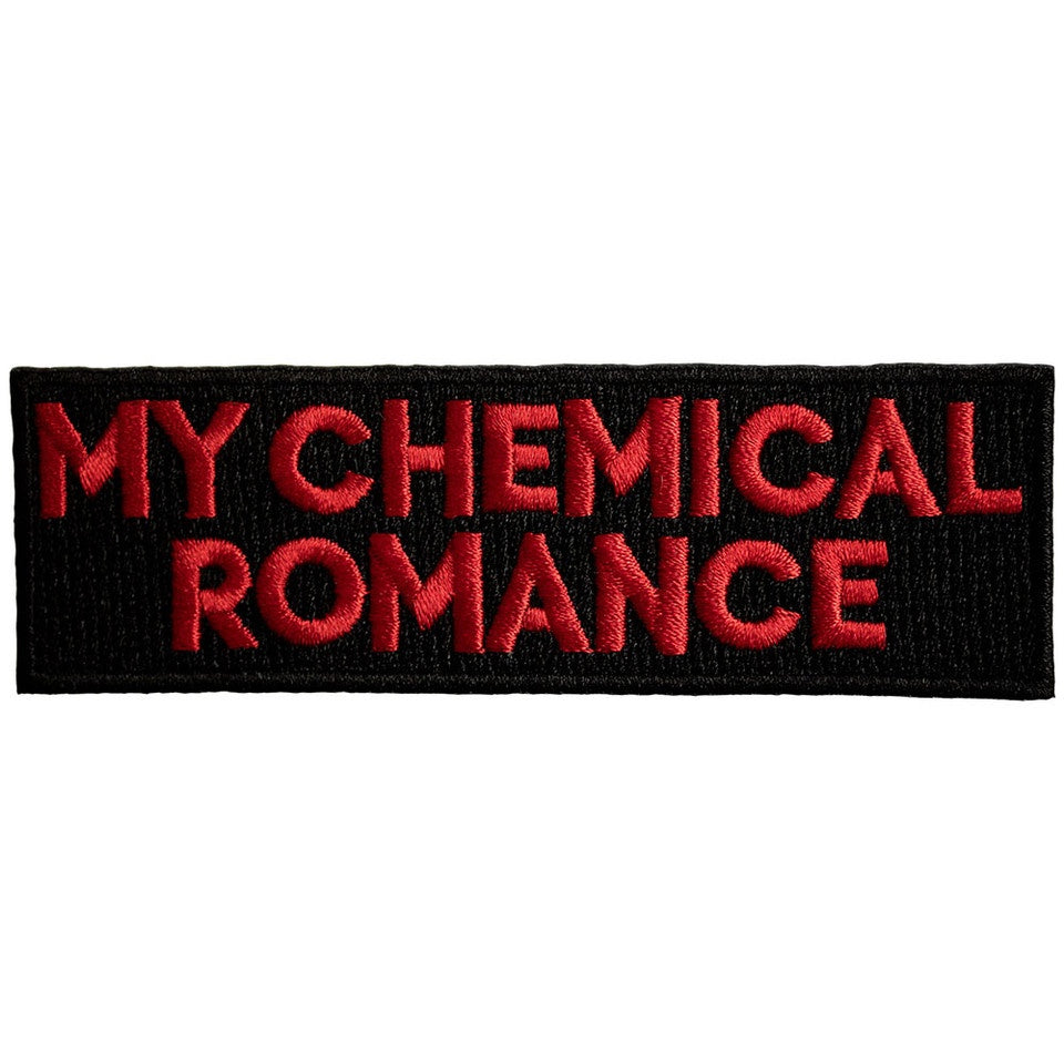 MY CHEMICAL ROMANCE - Text Logo Woven Patch
