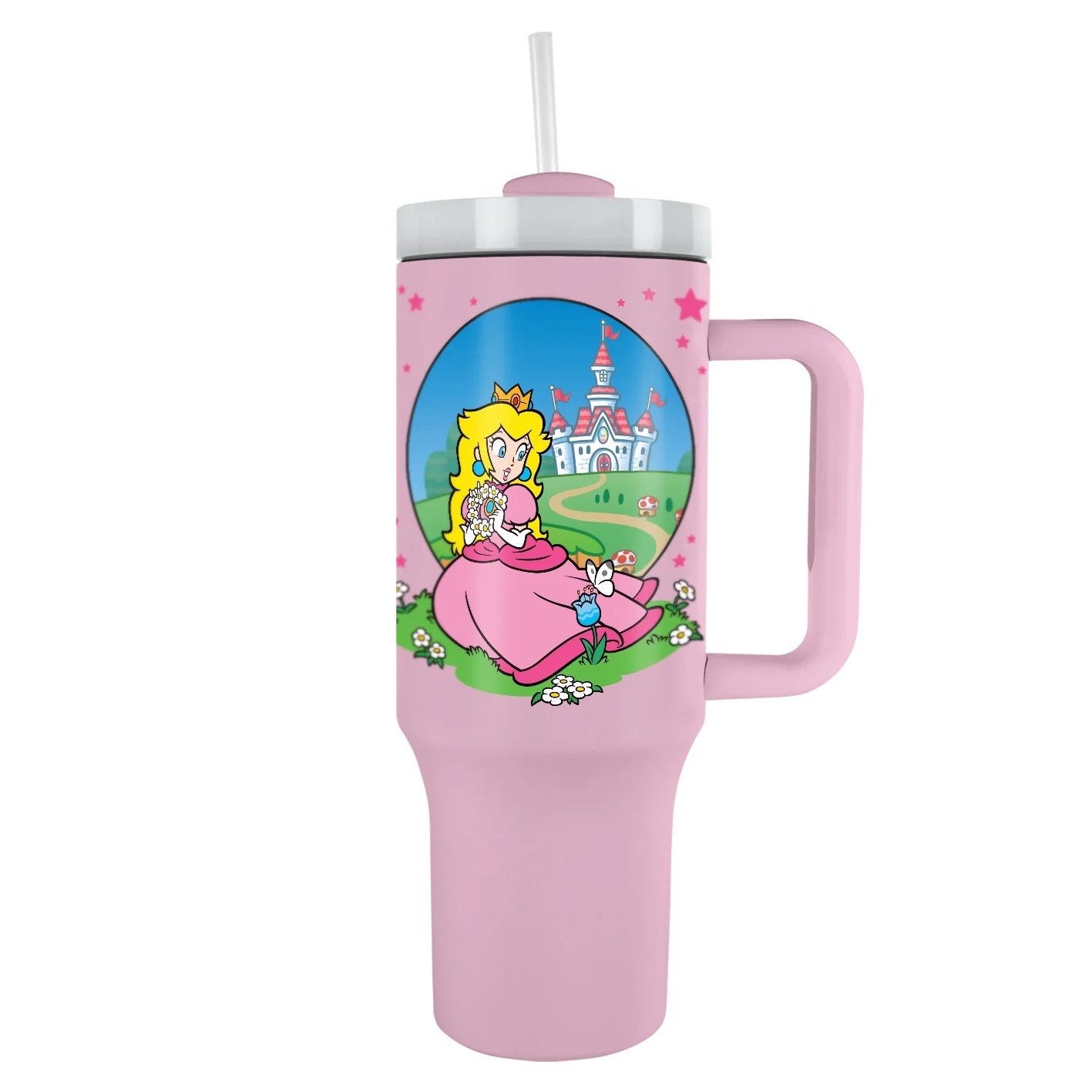 MARIO - Princess Peach 40oz Tumbler