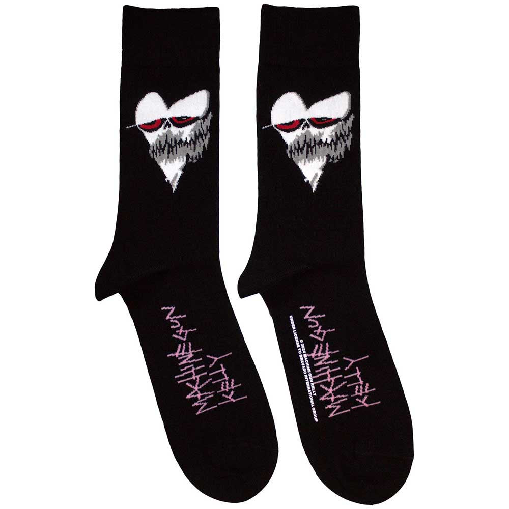 MACHINE GUN KELLY - Heart Face Socks (7-11)
