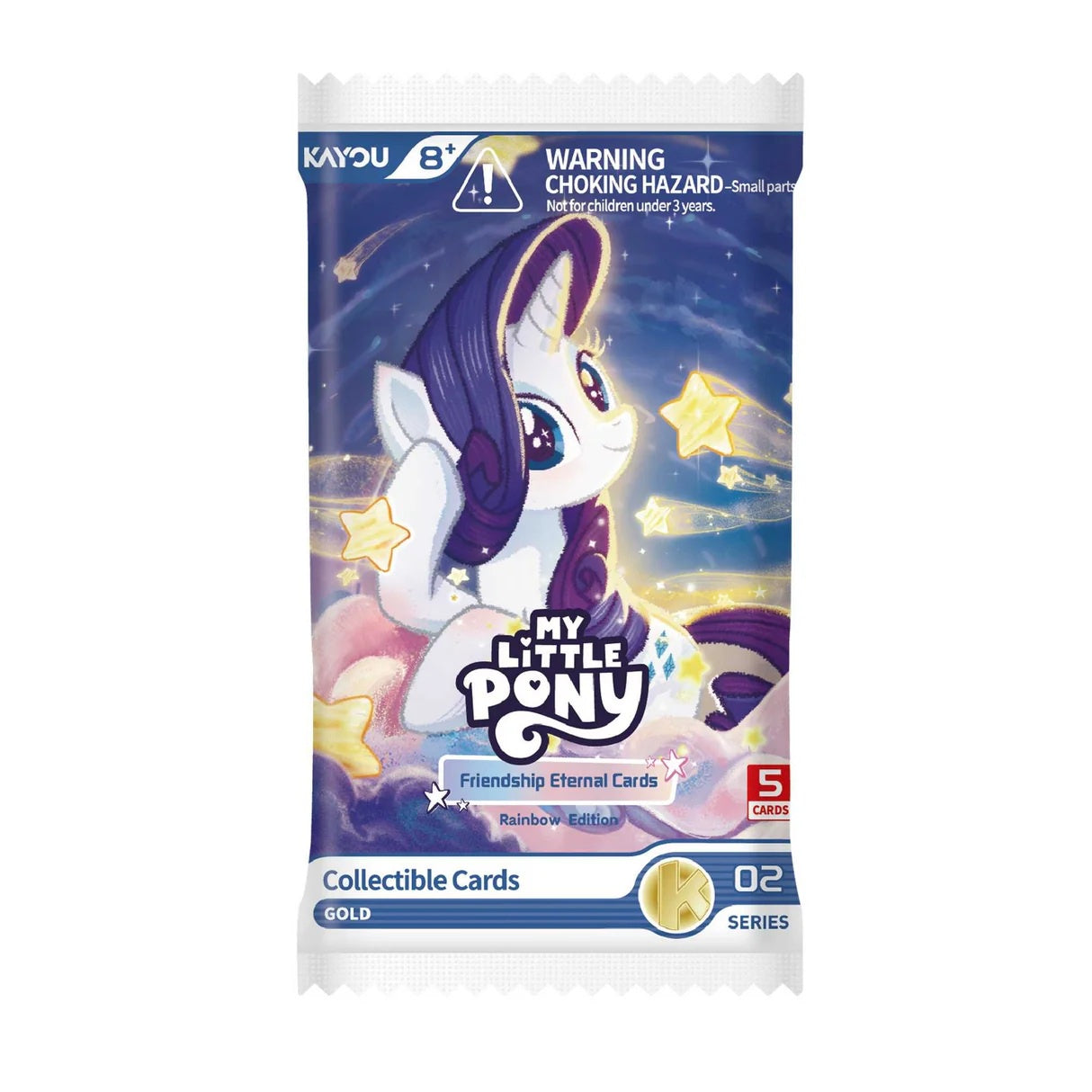 MY LITTLE PONY - Friendship Eternal 002B Series 2 Rainbow Edition Booster Pack (5 Cards)