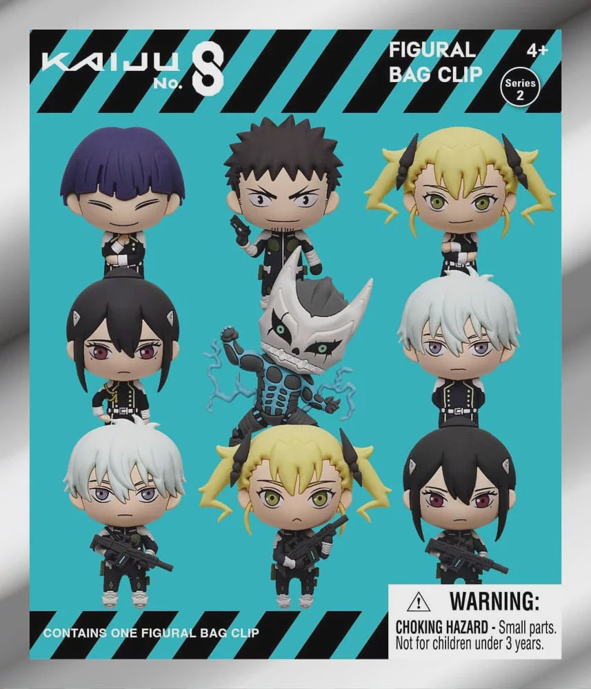 Bag Clip One Punch Man Blind Bag 3D Figural Foam Bag Clip One