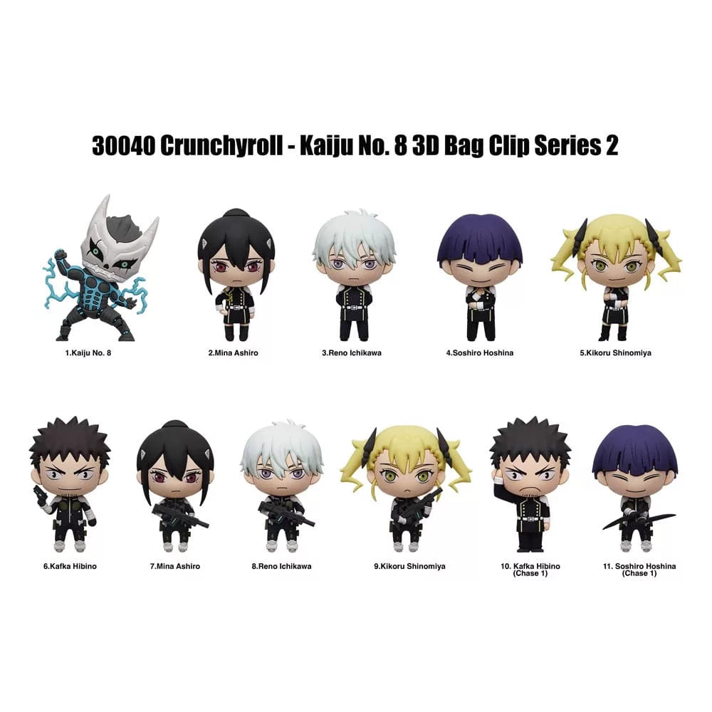 KAIJU NO. 8 - Series 2 Blind Bag Keyring / Bag Clip