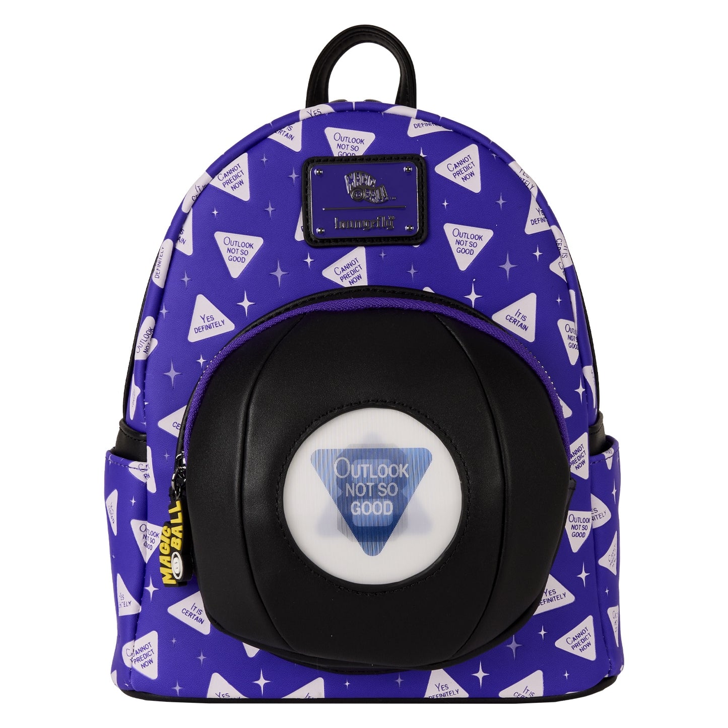 LOUNGEFLY : MATTEL - Magic 8 Ball Mini Backpack