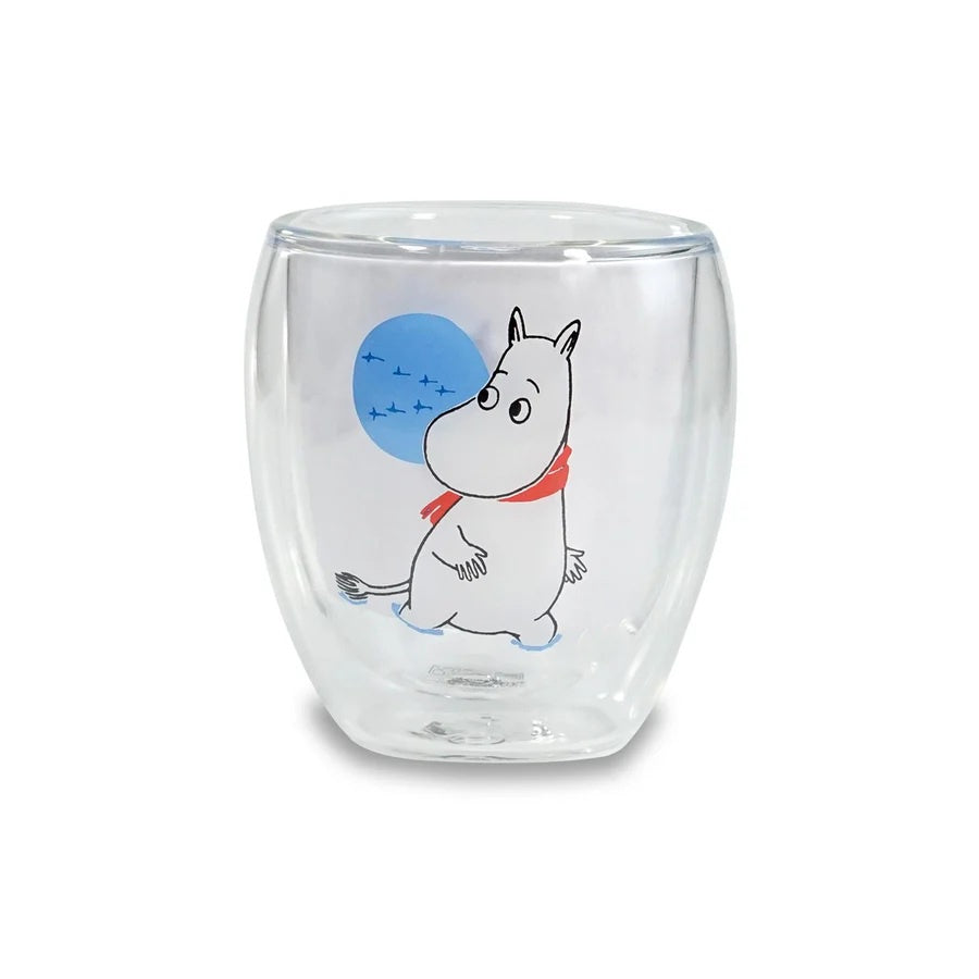 MOOMINS - Moomin Winter Thermal Glass Tumbler