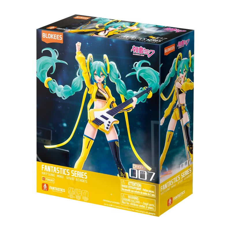 BLOKEES : HATSUNE MIKU - Hatsune Miku Vivid Echoes Fantastics Series Model Kit
