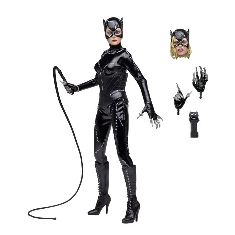 DC : BATMAN RETURNS - Catwoman (Michelle Pfeiffer) Clothed 8" Figure