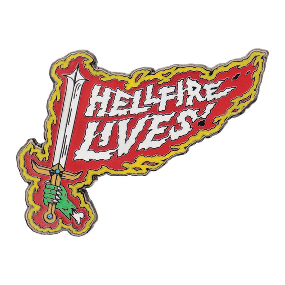 STRANGER THINGS - Hellfire Lives Limited Edition Pin Badge