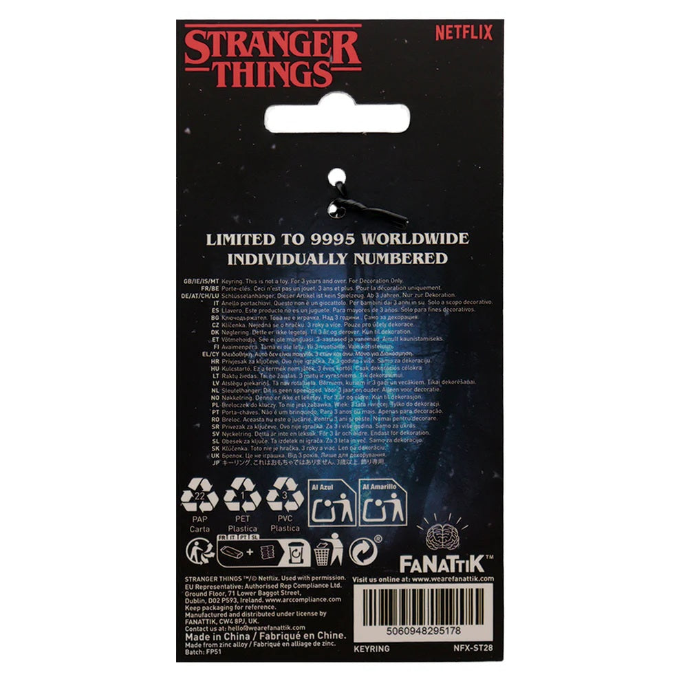 STRANGER THINGS - The Squawk WSQK Keyring