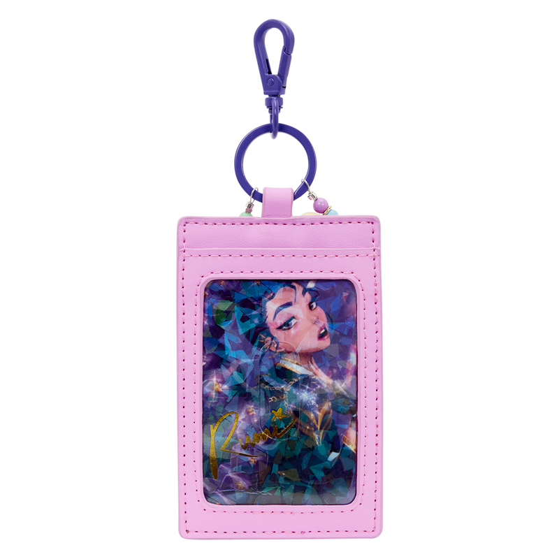 LOUNGEFLY : KPOP DEMON HUNTERS - Huntrix Mini Backpack With Photo Card Charm