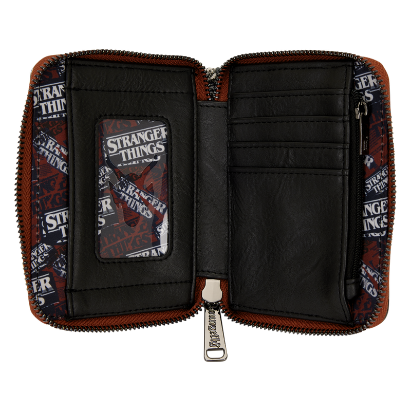 LOUNGEFLY : STRANGER THINGS - 5 Zip Purse