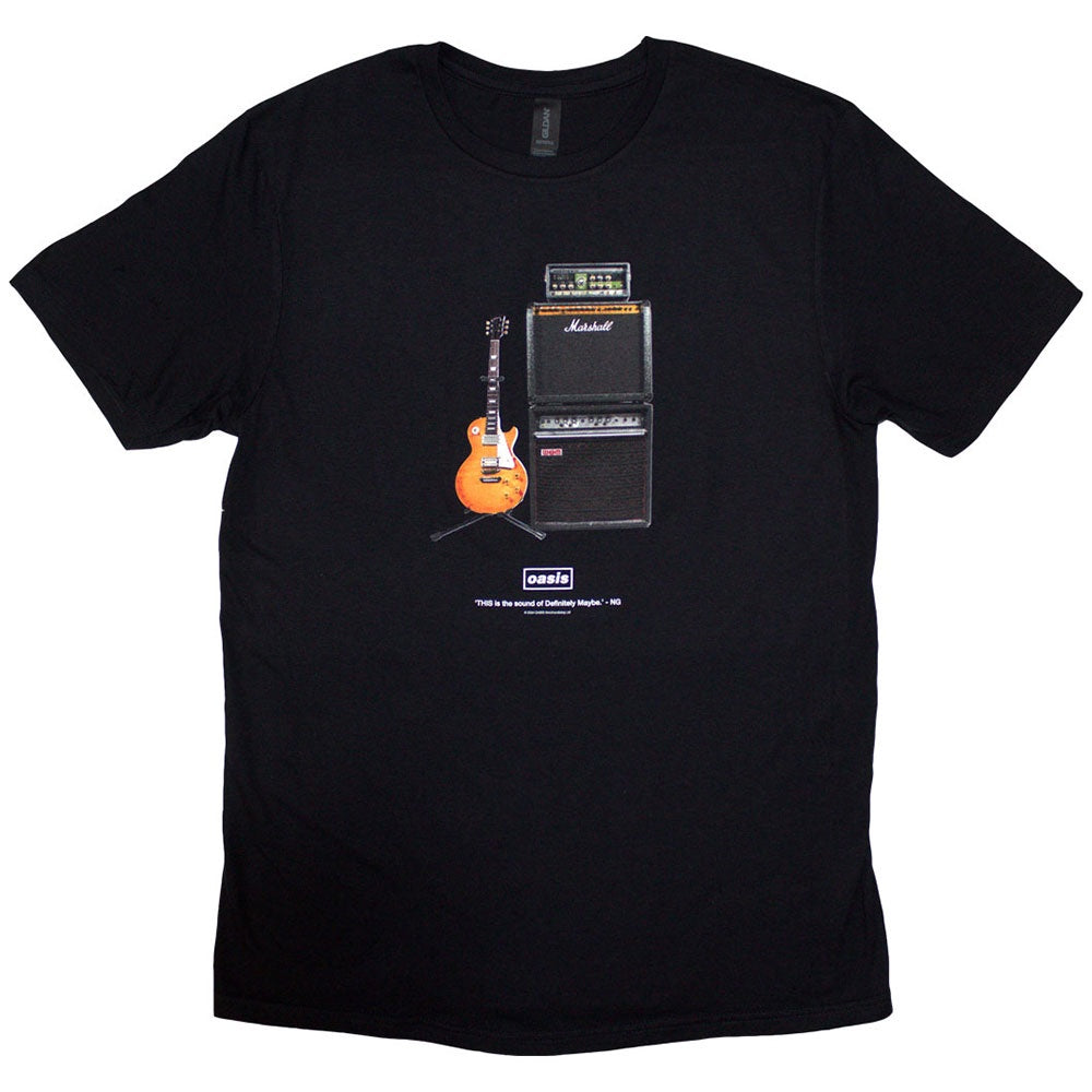 OASIS - Definitely Maybe Guitar T-Shirt